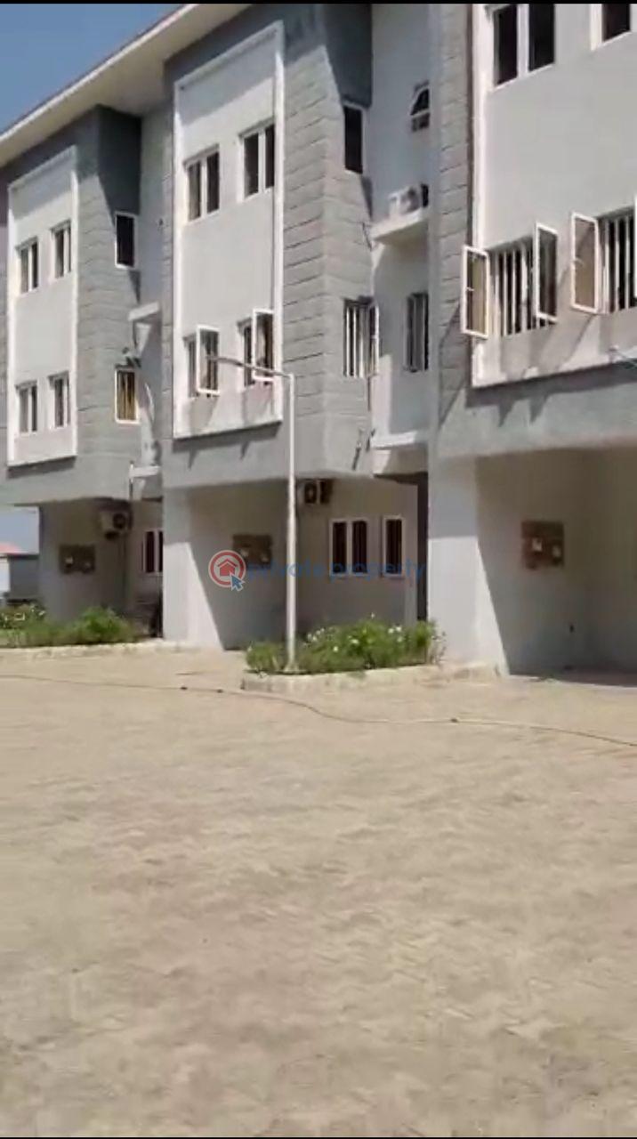 3 bedroom Terrace For Sale Ashbell Apartments, Alpha Beach Road, Chevron Lekki Lagos - 0