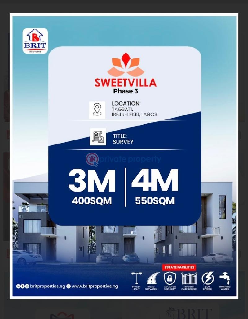 Mixed use Land For Sale Tagbati, Ibeju Lekki, Lagos Eleran Igbe Ibeju-Lekki Lagos - 6