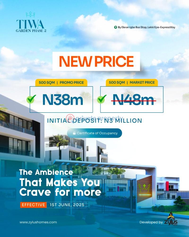 Residential Land For Sale Eleran Igbe Ibeju-Lekki Lagos