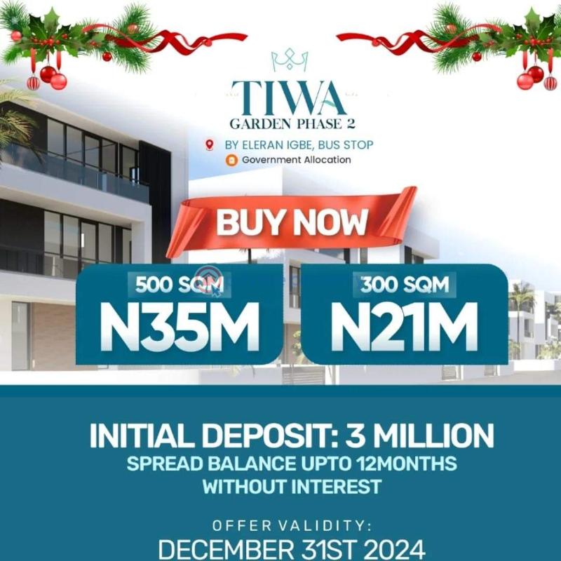 Mixed use Land For Sale Eleran Igbe Ibeju-Lekki Lagos - 1