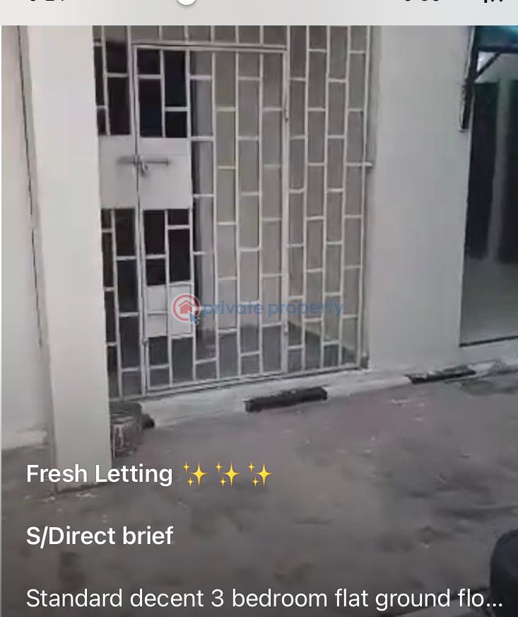 3 bedroom Block Of Flats For Rent Aguda  Surulere Lagos - 1