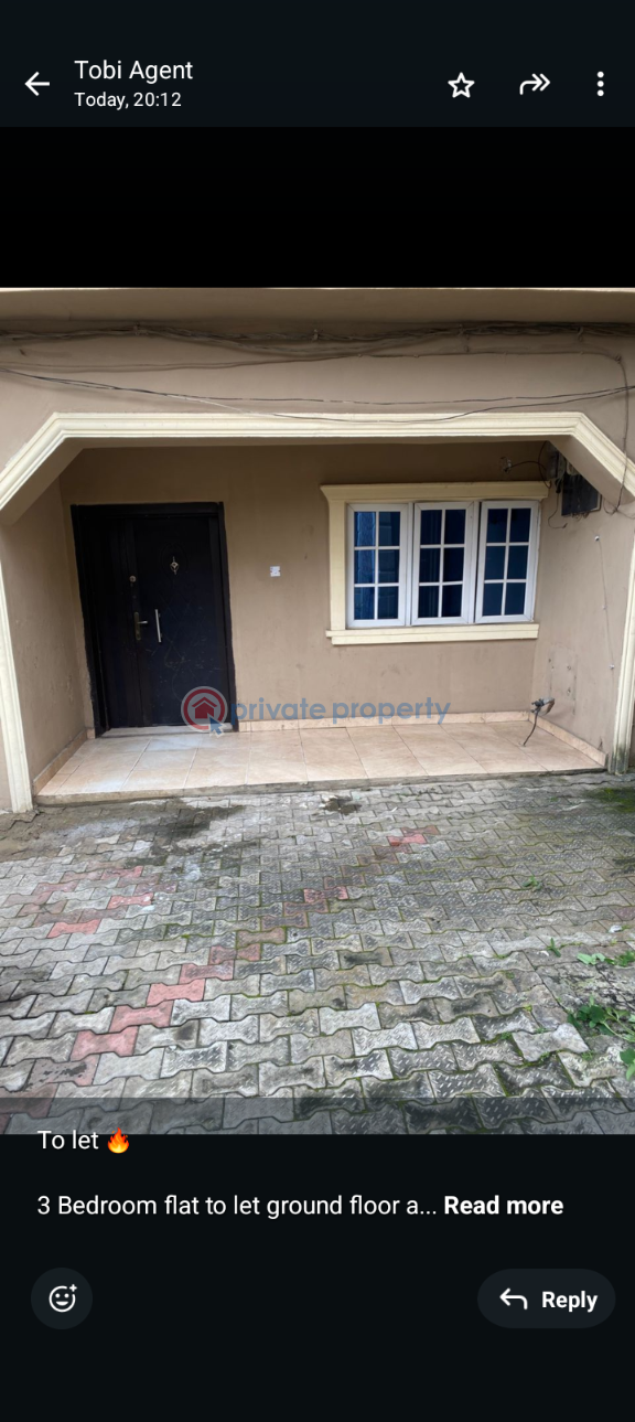 3 bedroom Block Of Flats For Rent Olowora Ojodu Lagos - 1