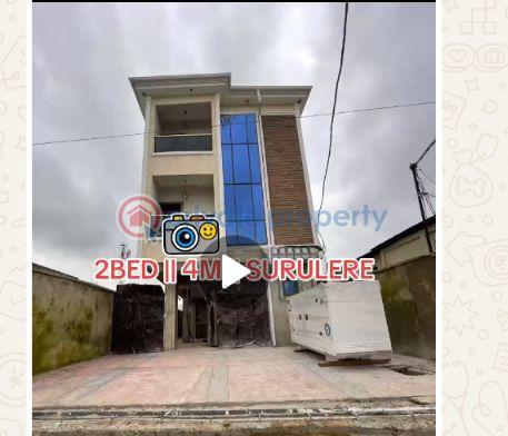 2 bedroom Block Of Flats For Rent Ijesha Surulere Lagos - 0