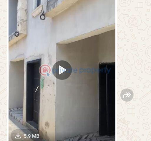 2 bedroom Block Of Flats For Rent Oke-ira Ogba Lagos