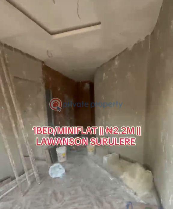 1 bedroom Mini Flat For Rent Lawanson Surulere Lagos - 0