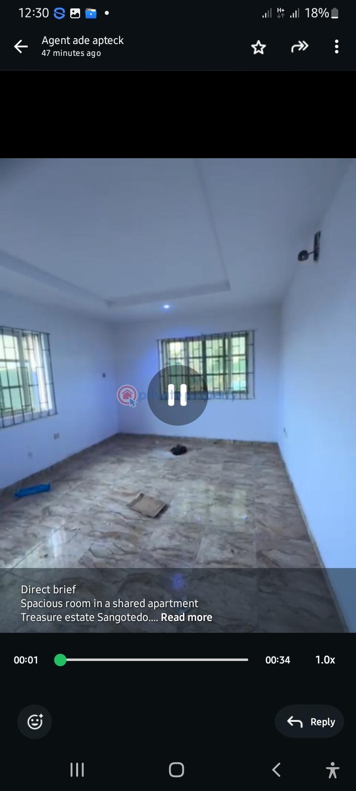 Self Contain For Rent Sangotedo Lagos - 0