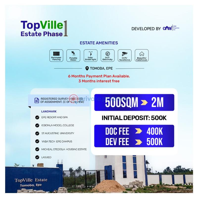 Land For Sale 💥igbonla Model College 💥yaba Tech, Epe Campus 💥st Augustine University 💥epe Resort And Spa 💥lekki Epe Int’l Airport Epe Lagos - 2