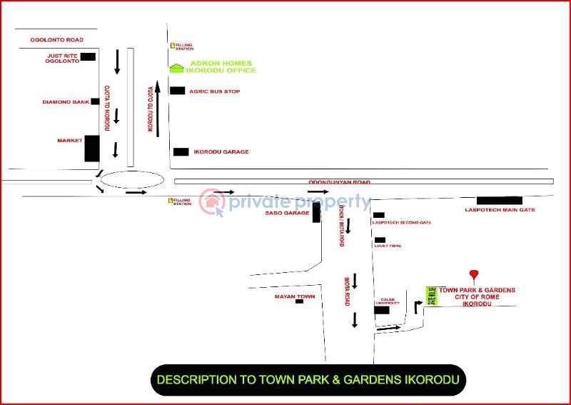 Land For Sale In Emuren / Imota / 10mins From Caleb University Ikorodu Lagos - 2