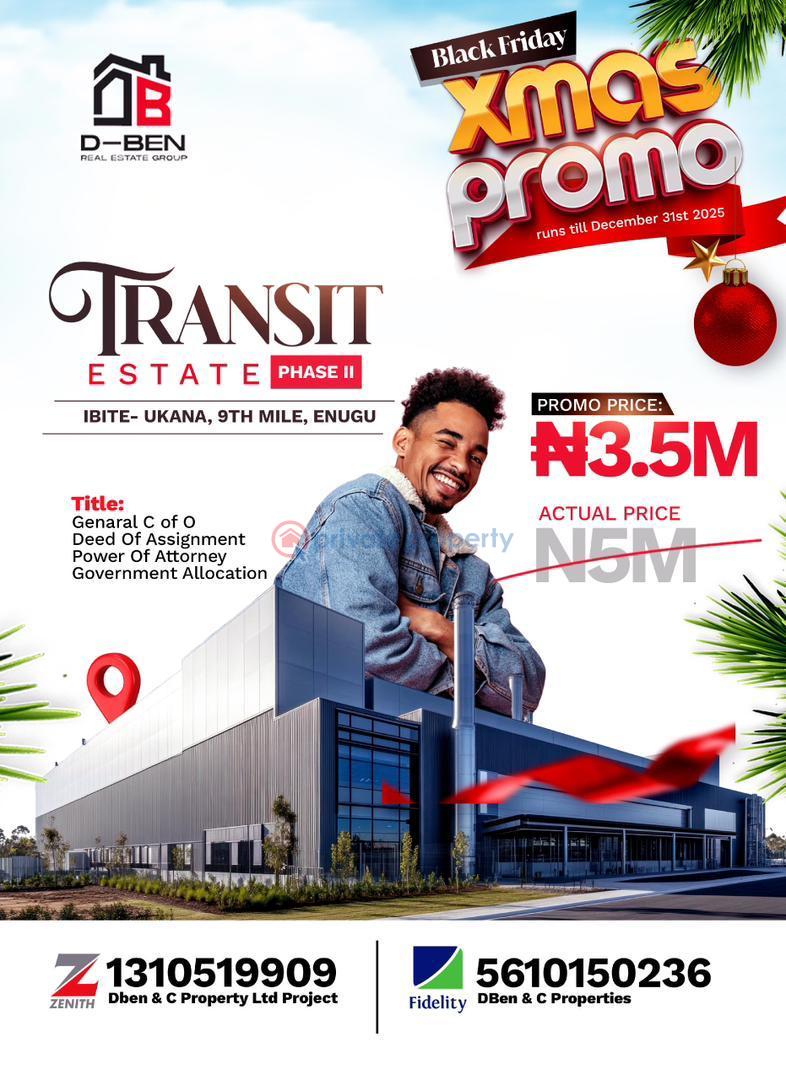 Residential Land For Sale Goal Media, Nat L Museum, Sismo Motors. Nkanu East Enugu