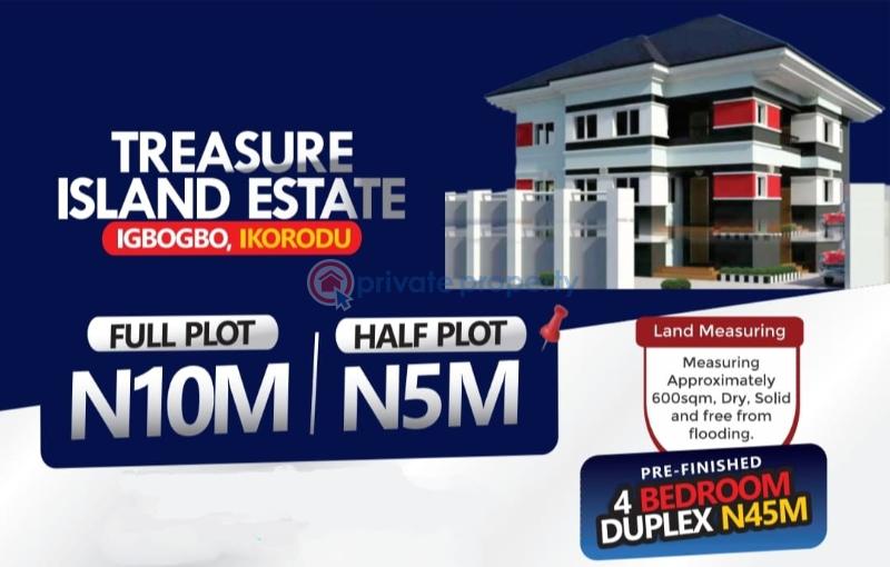 Land For Sale Ebute Jetty Ikorodu Lagos - 1