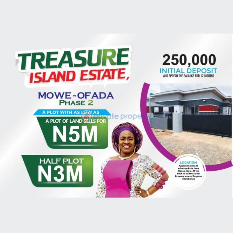 Land For Sale International Brewery, Sagamu Interchange, Baby And Peers Company, Nestle Company Ofada Ogun area 