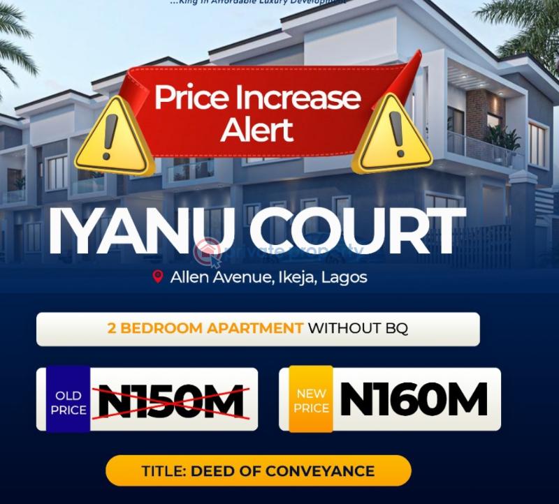 2 bedroom Block Of Flats For Sale Allen Avenue/iyanu Court/ikeja Allen Avenue Ikeja Lagos