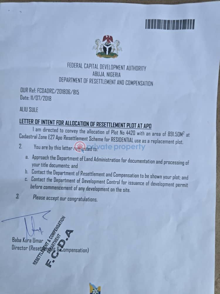 Mixed use Land For Sale Apo Abuja Phase 2  - 4