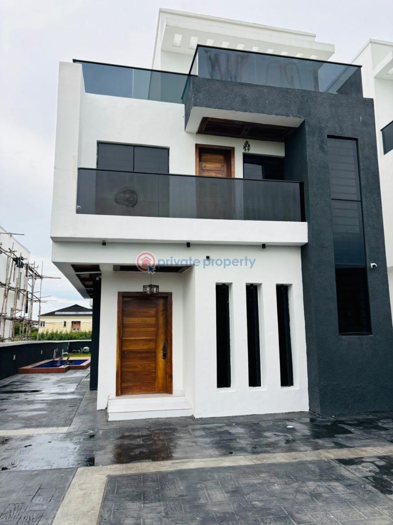 Two units of luxurious 5 bedroom detached duplex - 1 5 bedroom Detached Duplex For Sale Royal Gardens Estate Ajah Lagos - 1