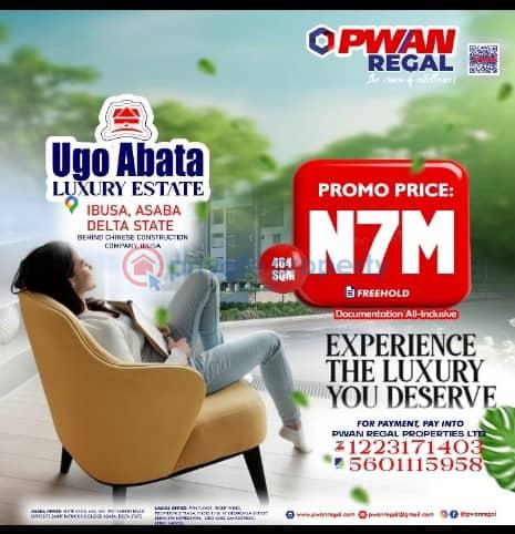 Residential Land For Sale Ugo Abata Luxury Estate, Ibusa, Asaba Asaba Delta