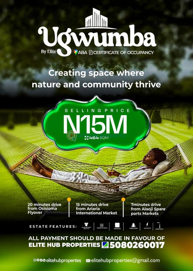 Residential Land For Sale Aba South Abia