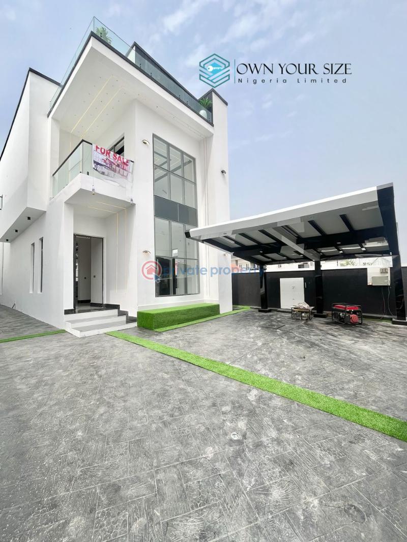5 bedroom Detached Duplex For Sale Sangotedo Ajah Lagos - 1