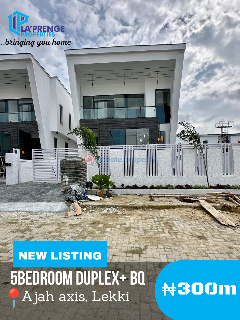 5 bedroom Detached Duplex For Sale Ajah Axis Lekki Phase 2 Lagos - 0