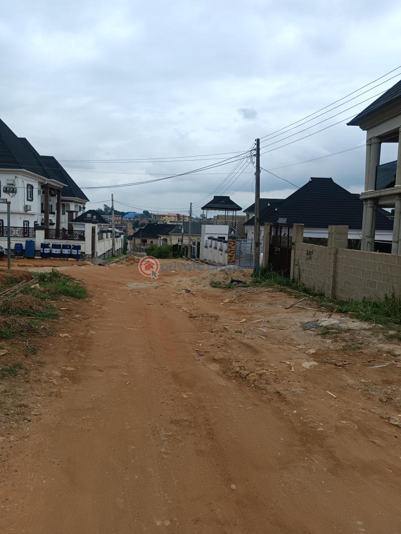 Uncompleted bungalow of 4 units of 2 bedroom flats in a very secured estate - 3 8 bedroom Detached Bungalow For Sale By Sholebo Estate Ebute Ikorodu Lagos - 3
