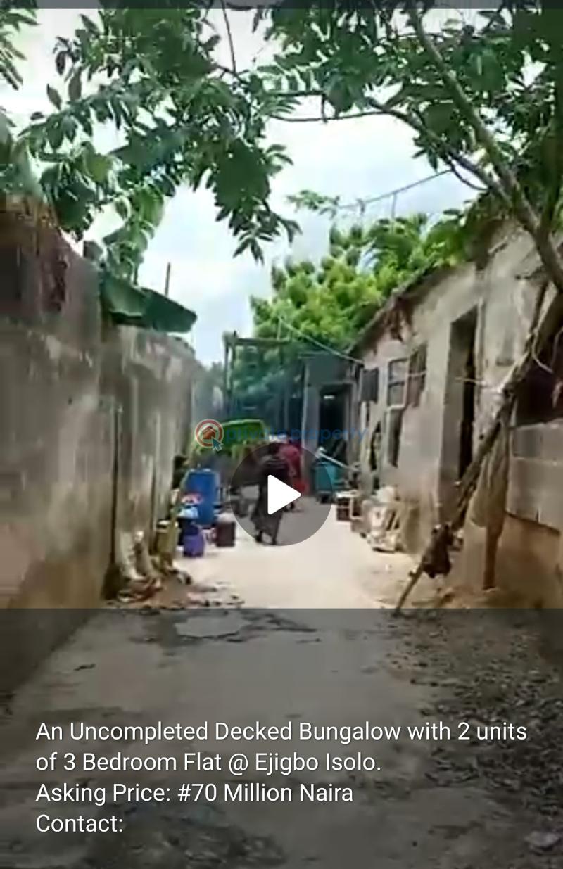 8 bedroom Bungalow For Sale 20 ;akeem Kazeem Street, Ejigbo Isolo Ejigbo Lagos - 0