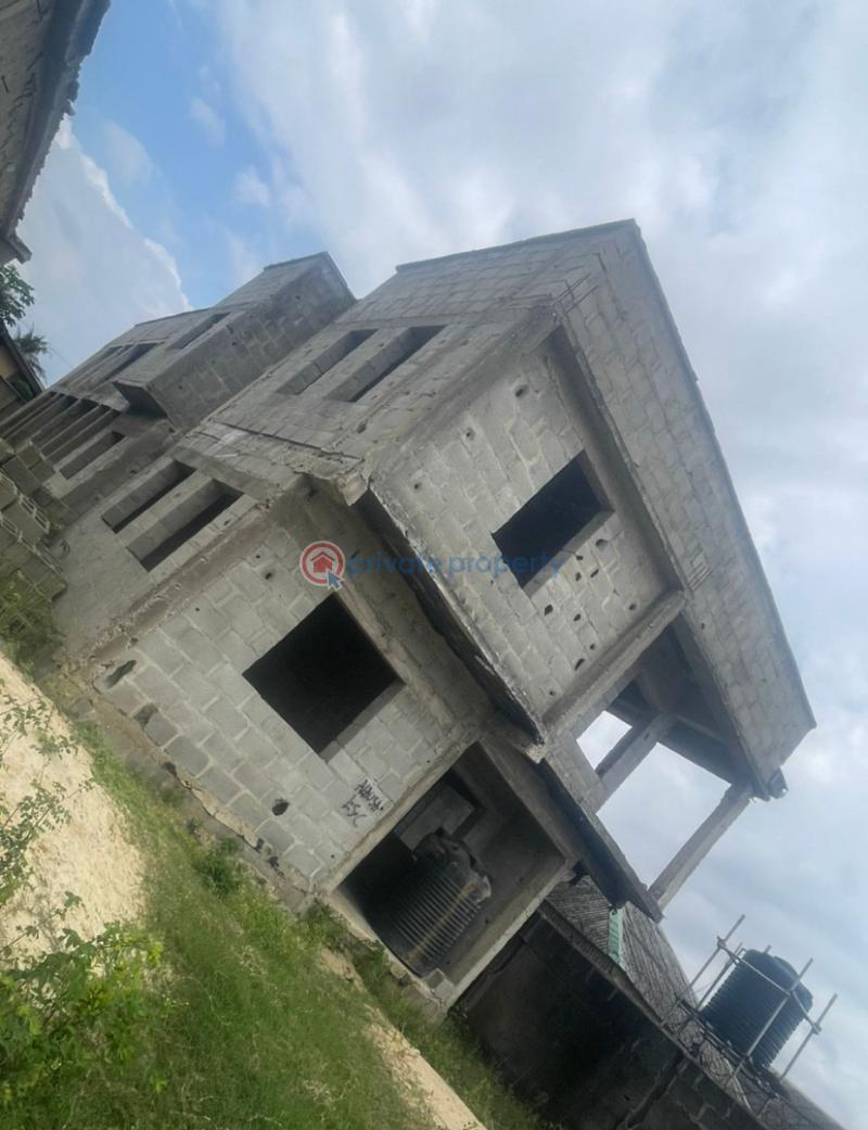 House For Sale Ibelefun Estate, Along Owode Ibeshe Road Ikorodu Lagos - 1
