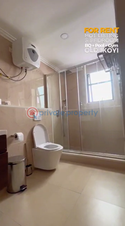 Unfurnished 3 bedroom flat on the 3rd floor with 1 bq - 5 3 bedroom Shared Apartment For Rent Old Ikoyi Lagos - 5