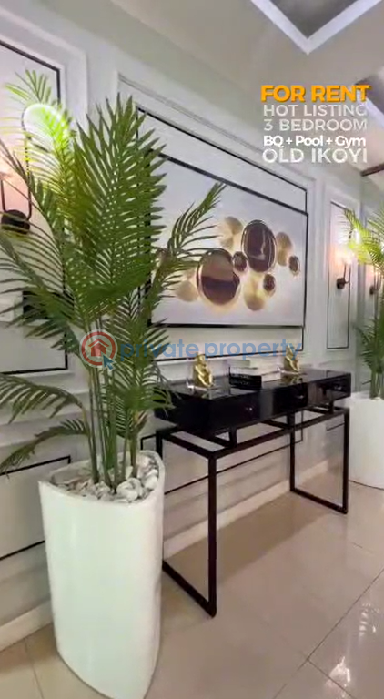 Unfurnished 3 bedroom flat on the 3rd floor with 1 bq - 9 3 bedroom Shared Apartment For Rent Old Ikoyi Lagos - 9