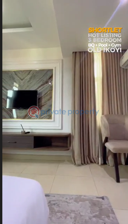 Unfurnished 3 bedroom flat on the 3rd floor with 1 bq - 7 3 bedroom Shared Apartment For Rent Old Ikoyi Lagos - 7