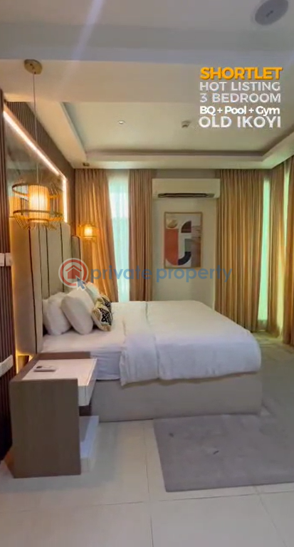 Unfurnished 3 bedroom flat on the 3rd floor with 1 bq - 15 3 bedroom Shared Apartment For Rent Old Ikoyi Lagos - 15