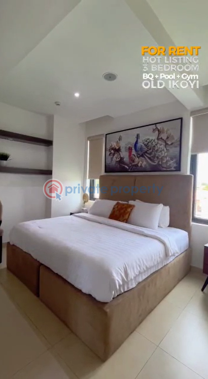 Unfurnished 3 bedroom flat on the 3rd floor with 1 bq - 16 3 bedroom Shared Apartment For Rent Old Ikoyi Lagos - 16