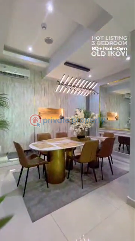 Unfurnished 3 bedroom flat on the 3rd floor with 1 bq - 11 3 bedroom Shared Apartment For Rent Old Ikoyi Lagos - 11