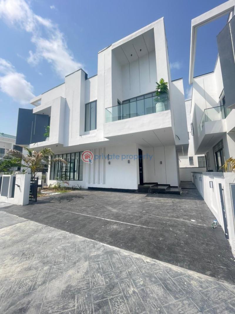 5 bedroom Detached Duplex For Sale Chevron Drive Lekki Lagos - 1