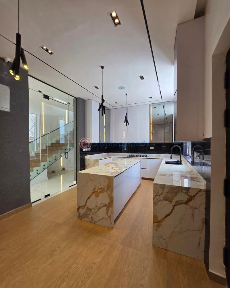 Uniquely finished 5 bedroom semi detached duplex with rooftop terrace, swimming pool, cinema & bq - 5 5 bedroom Semi detached Duplex For Sale Osapa London Lekki Lagos - 5