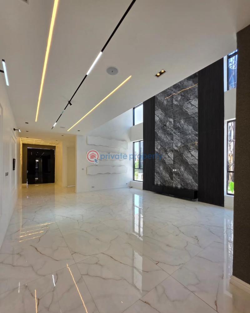 Uniquely finished 5 bedroom semi detached duplex with rooftop terrace, swimming pool, cinema & bq - 1 5 bedroom Semi detached Duplex For Sale Osapa London Lekki Lagos - 1