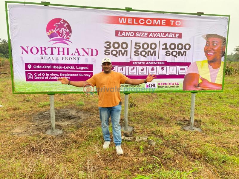 Mixed use Land For Sale Northland Beach Front Estate 1 Minute Drive From Costal Road Ibeju-Lekki Lagos