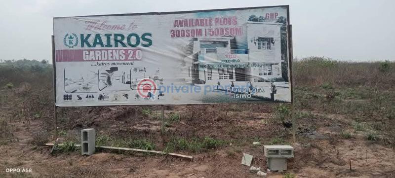 Commercial Land For Sale Kairos Gardens 2.0 Located Just After Epe Tollgate Ogun area  - 0