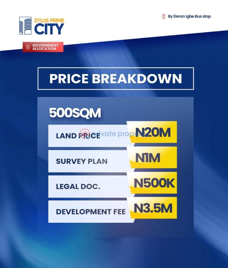 Verified and strategically located land at zylux prime city - 2 Residential Land For Sale Eleran Igbe Ibeju-Lekki Lagos - 2