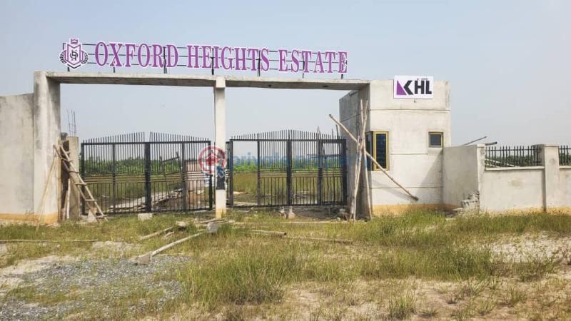 Mixed use Land For Sale Oxford Heights Estate Fence With Mayfair Gardens And Equally 5 Minutes Drive From The Major Expressway Awoyaya Ajah Lagos