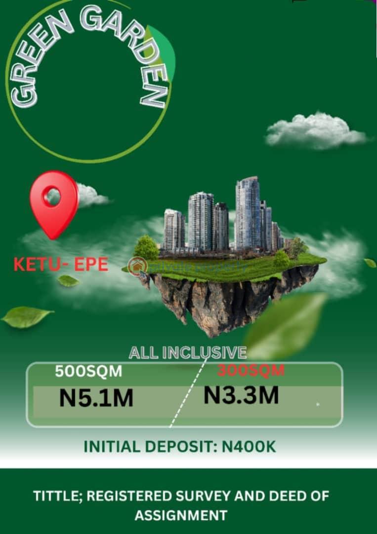 Residential Land For Sale Green Estate Ketu Epe Lagos
