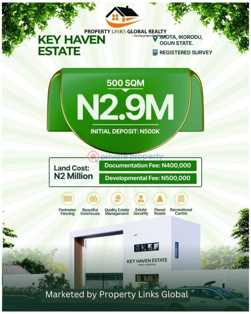 Mixed use Land For Sale Key Haven Estate Close To Imota Community And Major Connecting Roads Ikorodu Lagos - 0