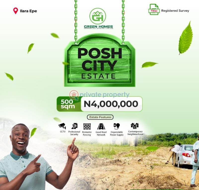 Mixed use Land For Sale Posh City Estate Close To Augustine University Ilara Epe Lagos - 0