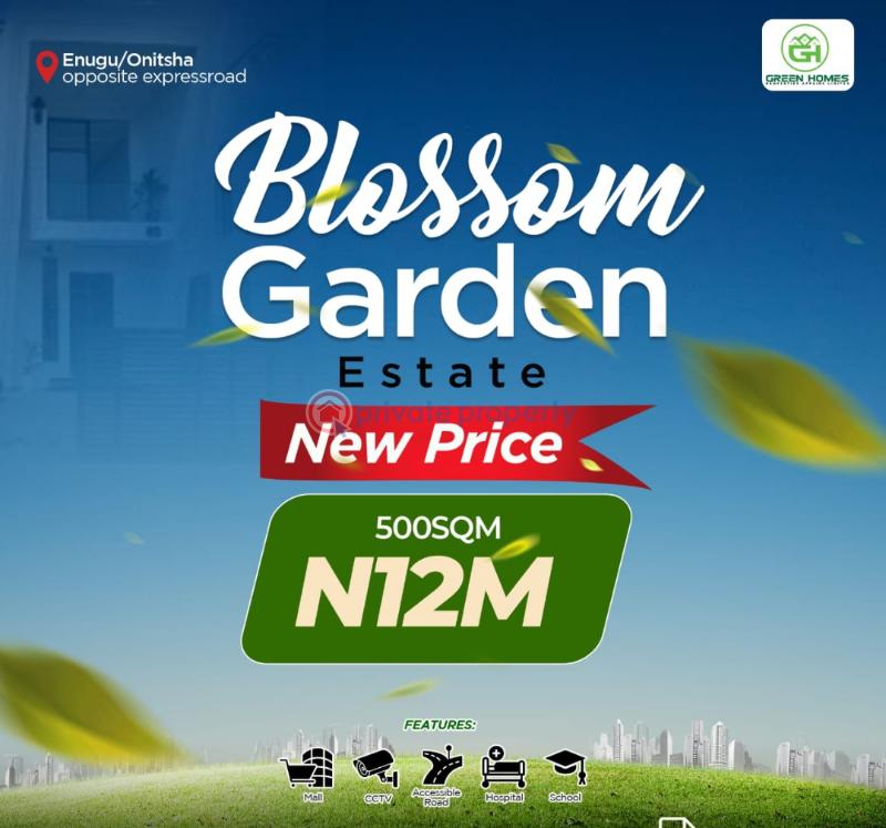 Mixed use Land For Sale Blossom Garden Estate Strategically Located Opposite Enugu/onitsha Expressway Enugu Area 