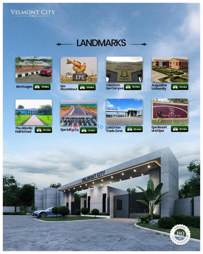 Residential Land For Sale Augustine University, Yaba Tech Epe Campus, Isimi Lagos, Epe Toll Gate,etc Epe Lagos - 1