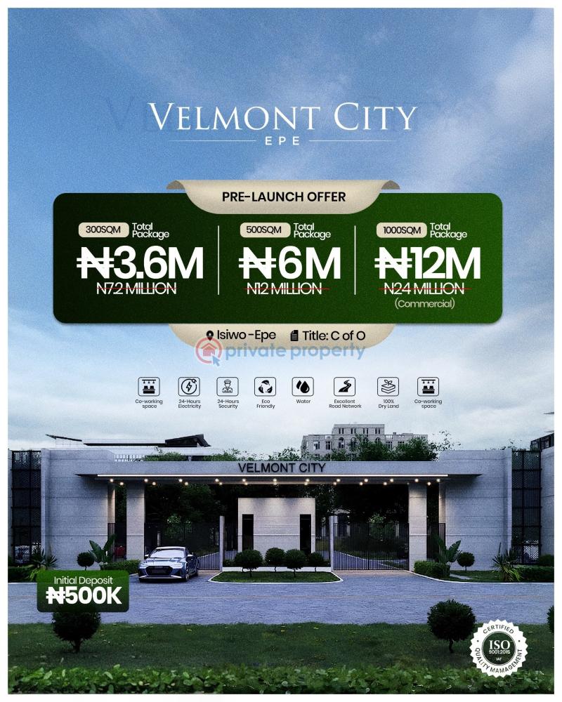 Residential Land For Sale Augustine University, Yaba Tech Epe Campus, Isimi Lagos, Epe Toll Gate,etc Epe Lagos - 0