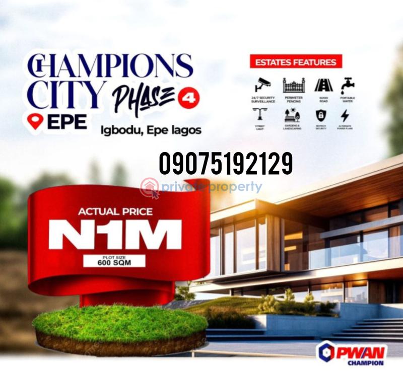 Land For Sale Igbodu Community Epe Lagos
