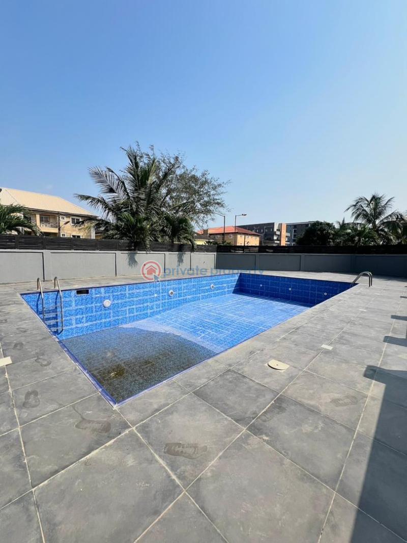 3 bedroom Block Of Flats For Rent Lekki Phase1 Lagos. Lekki Phase 1 Lagos - 3
