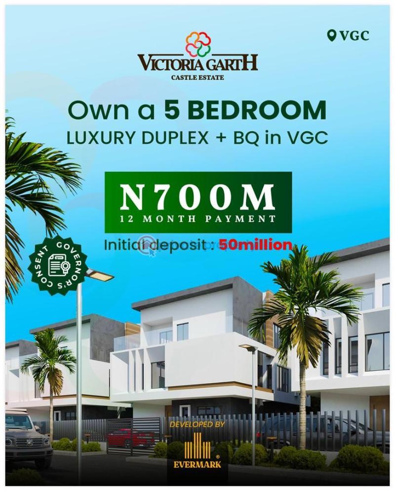 5 bedroom Detached Duplex For Sale Victoria Garden City Lekki Lagos - 2
