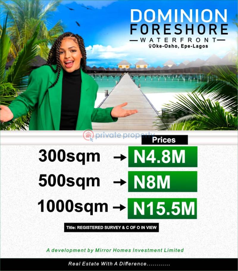 Land For Sale Notable Landmarks: Within 2mins To Max Of 20mins Journey:* 🔻lekki/vi Via Water Transportation 🔻pan African University 🔻alaro City 🔻dangote Refinery 🔻epe Resort And Spa 🔻isimi Lagos 🔻atlantic Hall School 🔻lagos University Of Education 🔻yaba Epe Lagos - 0