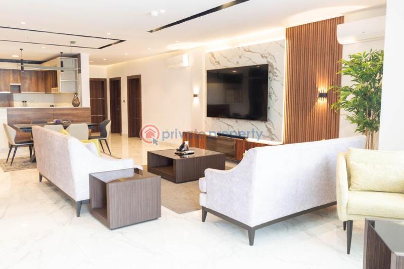 Waterfront 3-bedroom shortlet apartment - 11 3 bedroom Flat & Apartment Short let Lekki Phase 1 Lagos - 11