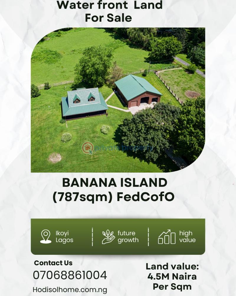 Residential Land For Sale Banana Island Ikoyi Lagos
